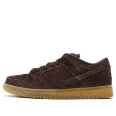 Кроссовки sb dunk low premium Nike, коричневый