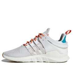 Кроссовки оригинал eqt support adv лето серый розовый Adidas, белый