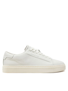 Кроссовки Calvin Klein Low Top Lace Up Lth HM0HM01516, белый