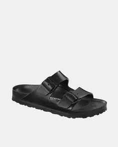 Мужские сандалии черного цвета с застежкой-пряжкой Birkenstock