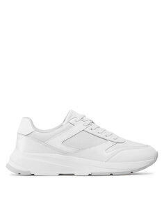 Кроссовки Calvin Klein Low Top Lace Up Mix HM0HM00901, белый