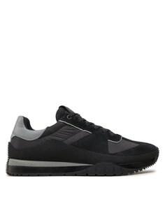 Кроссовки Calvin Klein Low Top Lace Up Mix HM0HM01403, черный