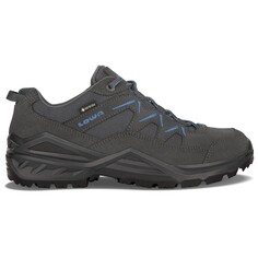 Мультиспортивная обувь Lowa Sirkos Evo GTX LO, цвет Graphite/Blue
