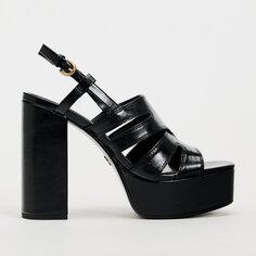 Сандалии Zara by Carlyne Cerf Platform, черный