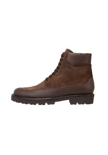 Ботильоны на шнуровке VELLUTO MISTO HEKTOR BOOT HCE JOOP!, коричневый