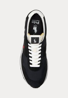 Кроссовки PRL TRAIL 100 SUEDE & OXFORD SNEAKER Polo Ralph Lauren, черный