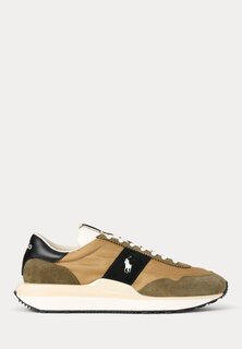 Кроссовки TRAIN 89 SUEDE & OXFORD SNEAKER Polo Ralph Lauren, хаки
