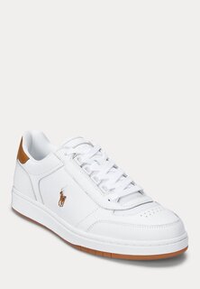 Кроссовки COURT SPORT LEATHER SNEAKER Polo Ralph Lauren, белый