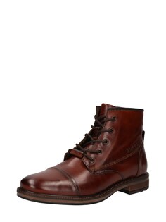 Ботинки bugatti Lace-Up Boots Marcello I, цвет Cognac
