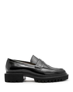 Мужские лоферы ALLSAINTS Vinni Penny, черный