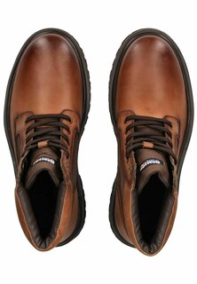 Ботильоны на платформе Blauer, цвет Cognac