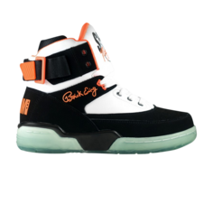 Кроссовки Ewing Slam Magazine x 33 High White Black Orange, белый