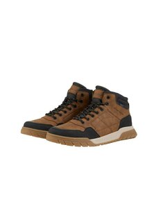 Ботильоны на шнуровке STIEFEL TOM TAILOR, коричневый