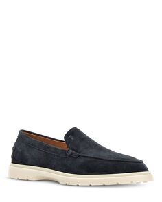 Мужские лоферы без шнуровки Tods Pantofolo Ibrido East, синий Tod’S