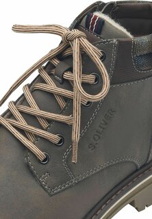 Зимние сапоги s.Oliver, серо-коричневый