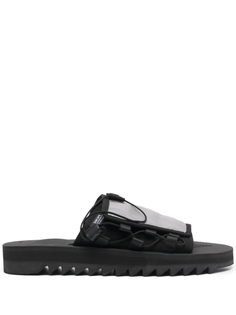 Suicoke сандалии со шнуровкой, черный