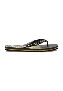 Сандалии с Т-образной застежкой Quiksilver, черный