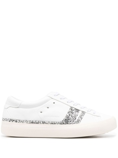 Golden Goose кроссовки с блестками, белый