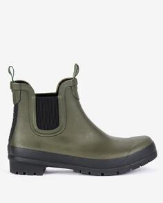 Мужские ботинки с флисовой подкладкой и шлевками для ремня. Barbour, зеленый