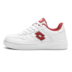 Кроссовки LOTTO Skateboarding Shoes Men Low-top White/red, красный