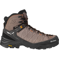 Мужские кроссовки Alp Trainer 2 Mid GTX Salewa, коричневый