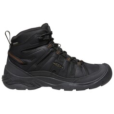 Ботинки для прогулки Keen Circadia Mid WP, цвет Black/Curry