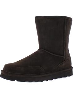 Мужские зимние ботинки до середины икры из овчины BEARPAW, шоколад