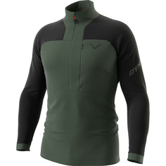 Мужские кроссовки Speed ​​Polartec с длинным рукавом и молнией 1/2 Dynafit, оливковый