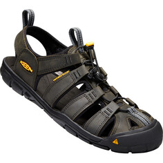 Мужские кожаные сандалии Clearwater CNX Keen, черный