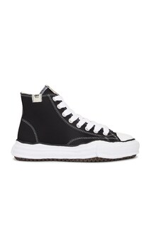Высокие кеды Peterson High Original Sole из парусины Maison Mihara Yasuhiro, черный