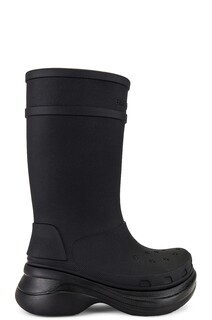 Ботинки Кроксы Balenciaga, черный