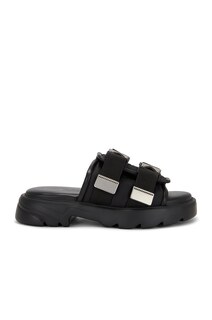 Сандалии Flash Bottega Veneta, черный