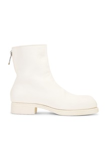 Ботинки мужские 79086 Square Toe Guidi, белый
