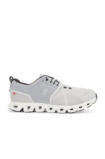 Кроссовки мужские Cloud 5 Waterproof On, цвет Glacier & White