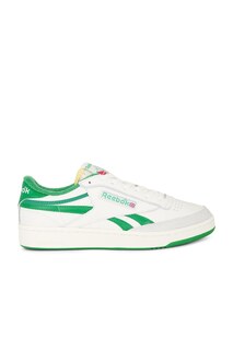 Кроссовки мужские Club C Revenge Vintage Reebok, цвет White & Green