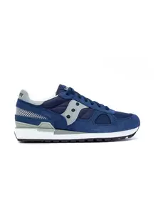 Оригинальные кроссовки темно синего цвета Saucony, синий