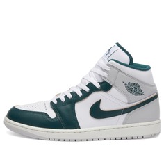 1 кроссовки среднего размера Air Jordan, белый