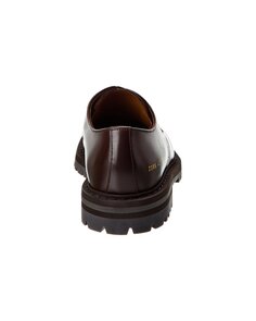 Кожаное дерби офицера общих проектов Common Projects, коричневый