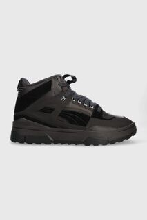 Кожаные кроссовки Slipstream Hi Xtreme Puma, коричневый