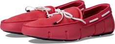Лоферы Braided Lace Loafer SWIMS, цвет Campari