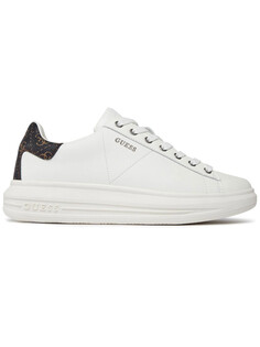 Кроссовки vibo misto pelle uomo Guess, белый