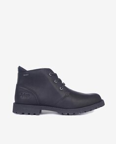 Черные мужские ботильоны с кружевной застежкой Barbour, черный