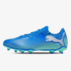 Футбольные бутсы Future 7 play fg/ag Puma, синий