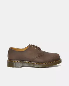 1461 мужские кожаные туфли на шнуровке Dr. Martens, коричневый