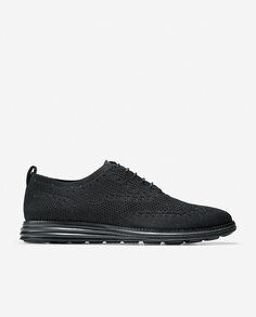 Мужские туфли на шнуровке из черной ткани Stitchlite™ Cole Haan, черный