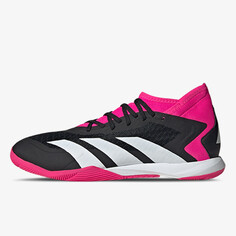 Кроссовки хищник точность.3 комнатные ботинки Adidas, черный