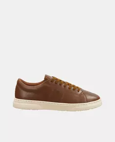 Joree мужские низкие кожаные кроссовки в форме шлема Gant, коричневый