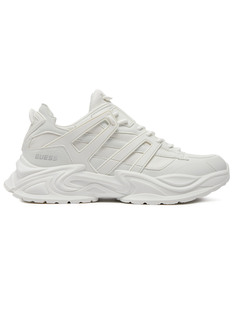 Кроссовки runner belluno simil pelle Guess, белый