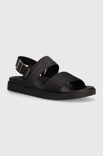 Сандалии Calvin Klein SANDAL BACK STRAP JAQ MONO IP, черный