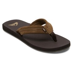 Сандалии Quiksilver Carver Suede Core, коричневый